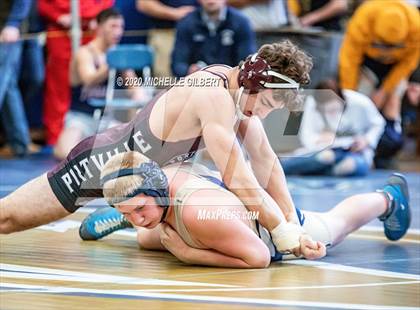Thumbnail 2 in Section VI Class C&D Championship Wrestling Tournament photogallery.
