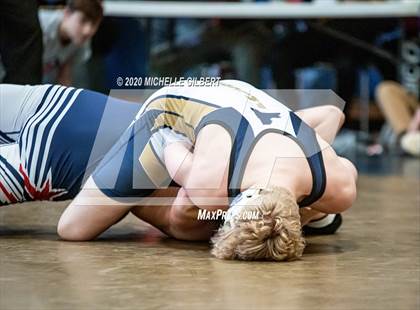 Thumbnail 3 in Section VI Class C&D Championship Wrestling Tournament photogallery.