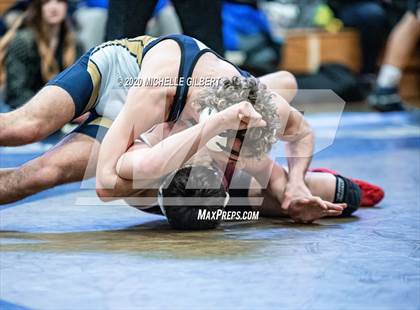 Thumbnail 2 in Section VI Class C&D Championship Wrestling Tournament photogallery.