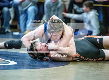 Thumbnail 2 in Section VI Class C&D Championship Wrestling Tournament photogallery.