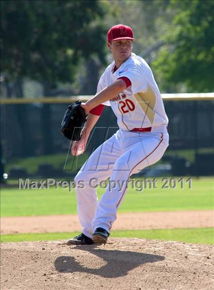 Thumbnail 2 in Edison @ Orange Lutheran (CIF SS D1 Playoffs) photogallery.