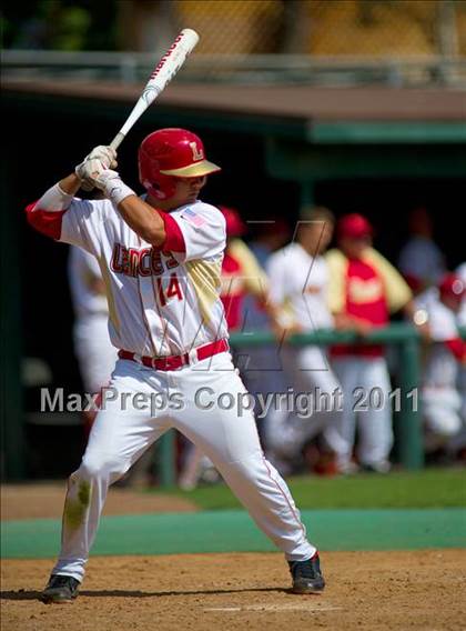 Thumbnail 1 in Edison @ Orange Lutheran (CIF SS D1 Playoffs) photogallery.