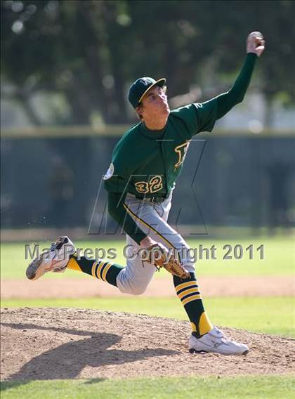 Thumbnail 1 in Edison @ Orange Lutheran (CIF SS D1 Playoffs) photogallery.