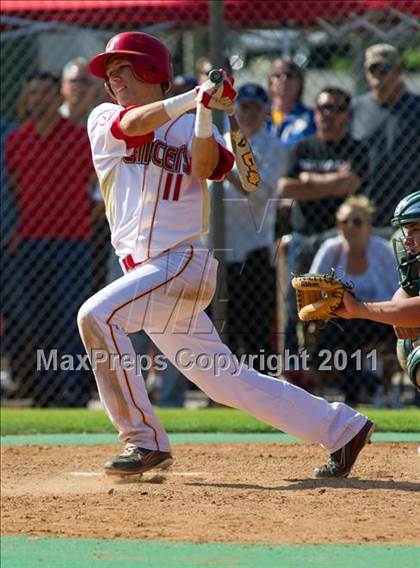 Thumbnail 2 in Edison @ Orange Lutheran (CIF SS D1 Playoffs) photogallery.