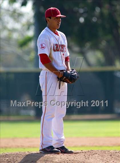 Thumbnail 1 in Edison @ Orange Lutheran (CIF SS D1 Playoffs) photogallery.