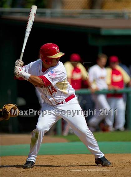 Thumbnail 2 in Edison @ Orange Lutheran (CIF SS D1 Playoffs) photogallery.
