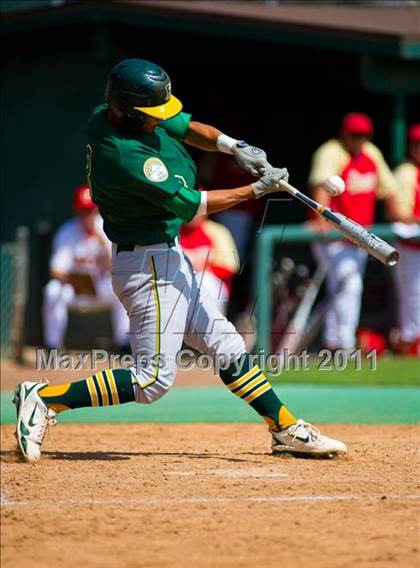 Thumbnail 3 in Edison @ Orange Lutheran (CIF SS D1 Playoffs) photogallery.