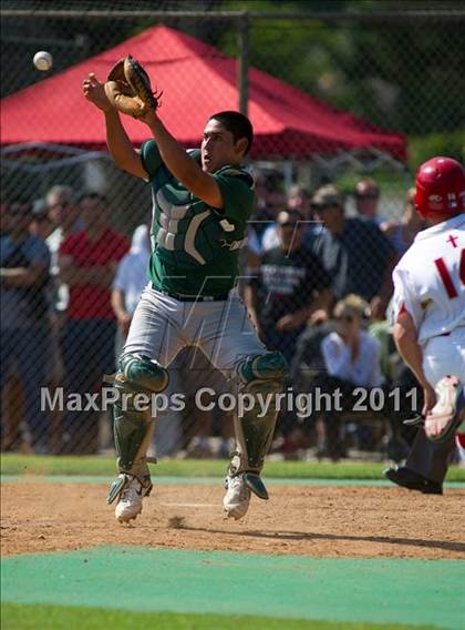Thumbnail 1 in Edison @ Orange Lutheran (CIF SS D1 Playoffs) photogallery.