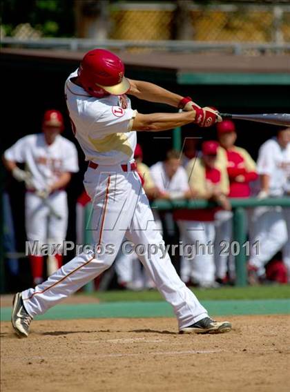 Thumbnail 3 in Edison @ Orange Lutheran (CIF SS D1 Playoffs) photogallery.