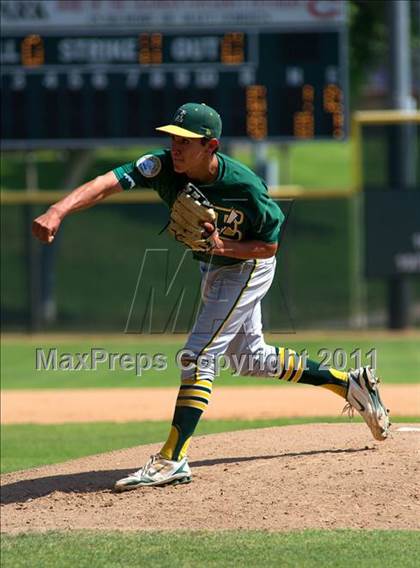 Thumbnail 2 in Edison @ Orange Lutheran (CIF SS D1 Playoffs) photogallery.