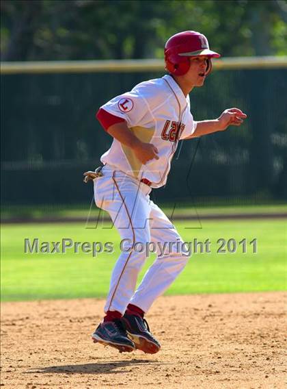 Thumbnail 1 in Edison @ Orange Lutheran (CIF SS D1 Playoffs) photogallery.