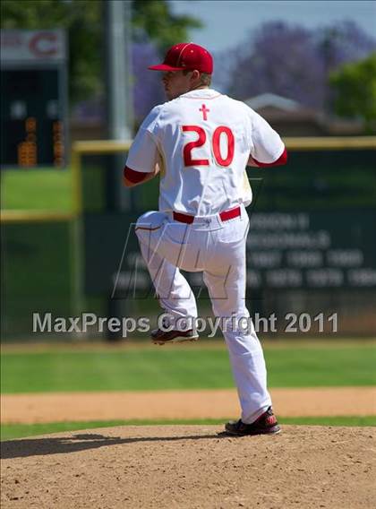 Thumbnail 1 in Edison @ Orange Lutheran (CIF SS D1 Playoffs) photogallery.