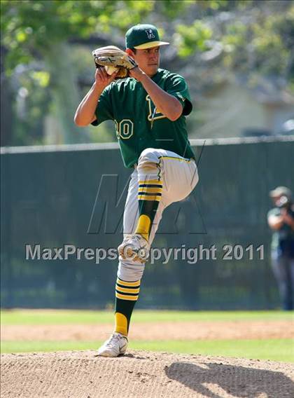 Thumbnail 1 in Edison @ Orange Lutheran (CIF SS D1 Playoffs) photogallery.