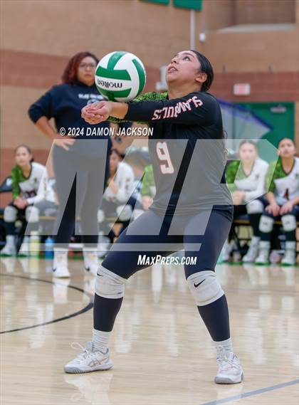 Thumbnail 1 in Sports Leadership & Management vs Virgin Valley (Quarterfinals 3A South) photogallery.