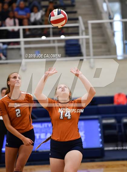 Thumbnail 3 in Madison vs Steele (NISD Volleyball Tournament) photogallery.