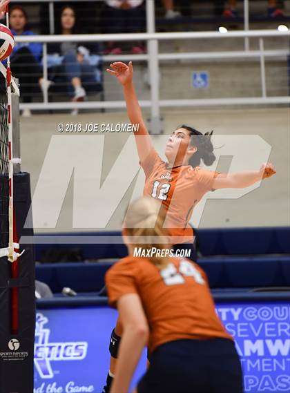 Thumbnail 2 in Madison vs Steele (NISD Volleyball Tournament) photogallery.