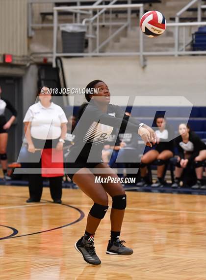 Thumbnail 1 in Madison vs Steele (NISD Volleyball Tournament) photogallery.