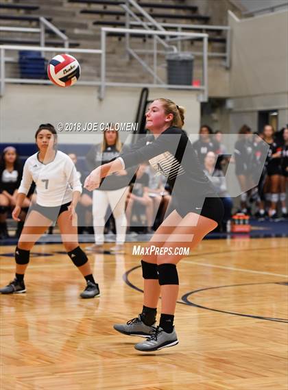 Thumbnail 1 in Madison vs Steele (NISD Volleyball Tournament) photogallery.