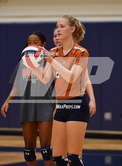 Thumbnail 1 in Madison vs Steele (NISD Volleyball Tournament) photogallery.