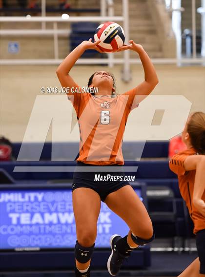 Thumbnail 3 in Madison vs Steele (NISD Volleyball Tournament) photogallery.