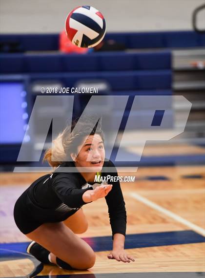 Thumbnail 1 in Madison vs Steele (NISD Volleyball Tournament) photogallery.