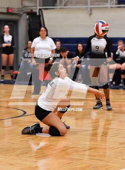 Thumbnail 2 in Madison vs Steele (NISD Volleyball Tournament) photogallery.