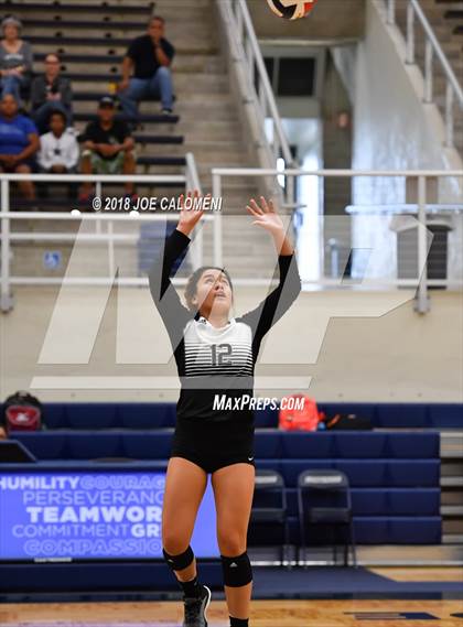 Thumbnail 2 in Madison vs Steele (NISD Volleyball Tournament) photogallery.