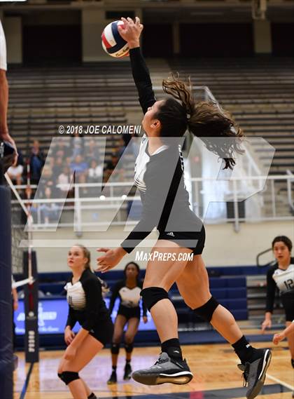 Thumbnail 2 in Madison vs Steele (NISD Volleyball Tournament) photogallery.