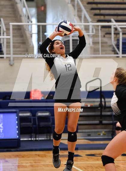 Thumbnail 2 in Madison vs Steele (NISD Volleyball Tournament) photogallery.