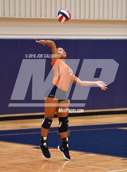 Thumbnail 2 in Madison vs Steele (NISD Volleyball Tournament) photogallery.