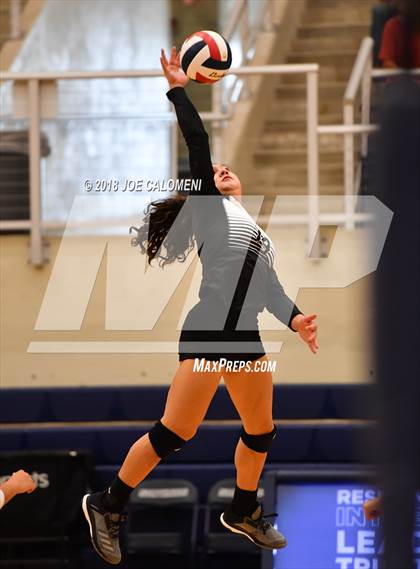 Thumbnail 2 in Madison vs Steele (NISD Volleyball Tournament) photogallery.