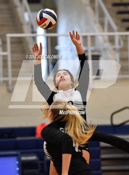 Thumbnail 1 in Madison vs Steele (NISD Volleyball Tournament) photogallery.