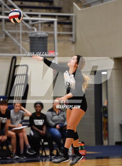 Thumbnail 3 in Madison vs Steele (NISD Volleyball Tournament) photogallery.