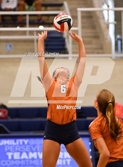 Thumbnail 1 in Madison vs Steele (NISD Volleyball Tournament) photogallery.