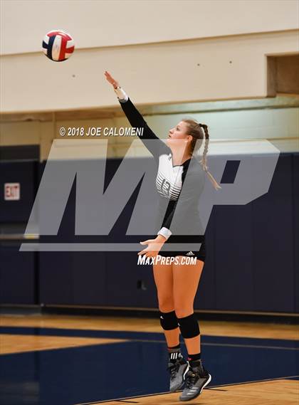 Thumbnail 3 in Madison vs Steele (NISD Volleyball Tournament) photogallery.