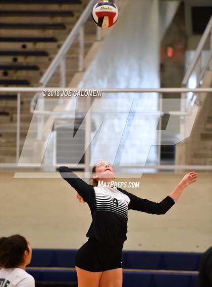 Thumbnail 3 in Madison vs Steele (NISD Volleyball Tournament) photogallery.