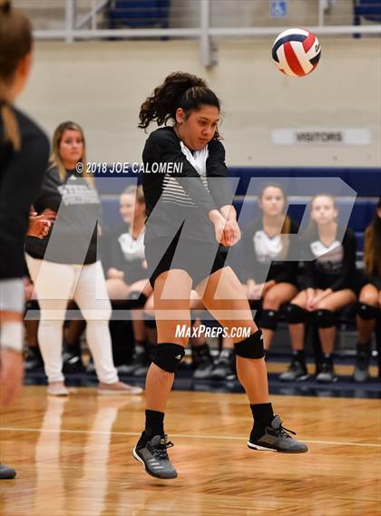 Thumbnail 2 in Madison vs Steele (NISD Volleyball Tournament) photogallery.