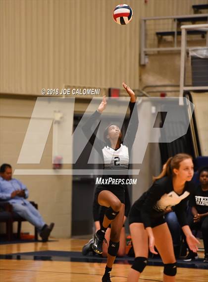Thumbnail 3 in Madison vs Steele (NISD Volleyball Tournament) photogallery.