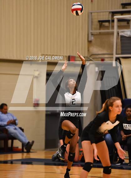 Thumbnail 3 in Madison vs Steele (NISD Volleyball Tournament) photogallery.