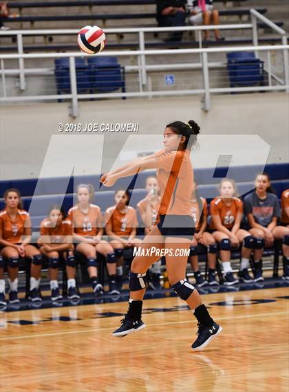 Thumbnail 2 in Madison vs Steele (NISD Volleyball Tournament) photogallery.