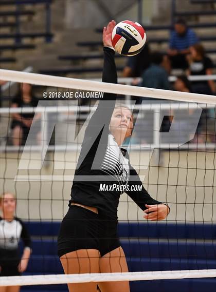 Thumbnail 3 in Madison vs Steele (NISD Volleyball Tournament) photogallery.