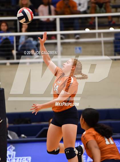 Thumbnail 1 in Madison vs Steele (NISD Volleyball Tournament) photogallery.