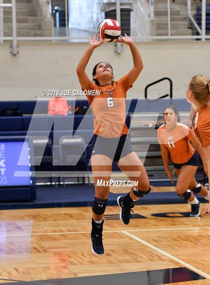 Thumbnail 3 in Madison vs Steele (NISD Volleyball Tournament) photogallery.