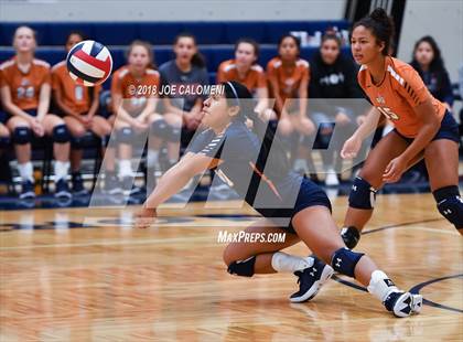 Thumbnail 2 in Madison vs Steele (NISD Volleyball Tournament) photogallery.