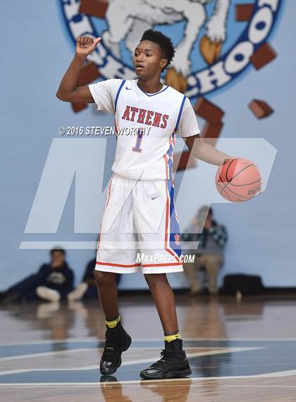 Thumbnail 2 in Athens Drive vs. Sanderson (Bojangles Cleveland Classic Finals) photogallery.