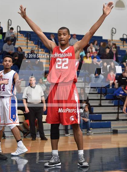 Thumbnail 3 in Athens Drive vs. Sanderson (Bojangles Cleveland Classic Finals) photogallery.