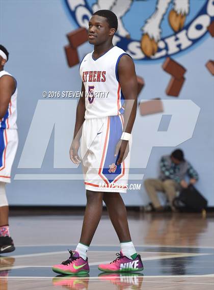 Thumbnail 2 in Athens Drive vs. Sanderson (Bojangles Cleveland Classic Finals) photogallery.