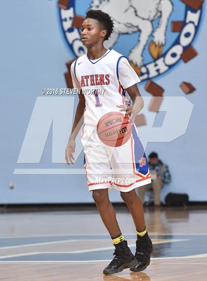 Thumbnail 1 in Athens Drive vs. Sanderson (Bojangles Cleveland Classic Finals) photogallery.