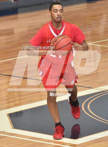Thumbnail 2 in Athens Drive vs. Sanderson (Bojangles Cleveland Classic Finals) photogallery.
