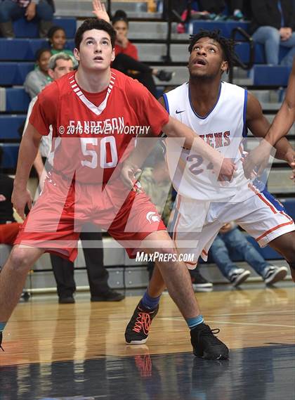 Thumbnail 2 in Athens Drive vs. Sanderson (Bojangles Cleveland Classic Finals) photogallery.